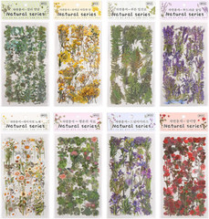 48 Sheets Vintage Plants Flowers Stickers Pack for Scrapbooking Junk Journals Bu