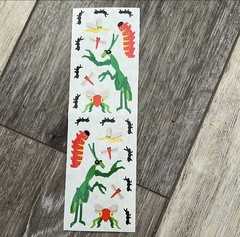 Mrs. Grossman’s Stickers Insects Praying Mantis Bugs
