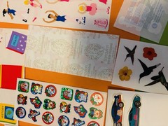 Huge Vintage Sticker Lot Sandylion Mrs Grossmans 90s Disney Vintage Lisa frank