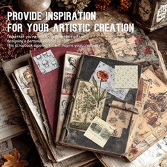 450 PCS Vintage Scrapbook Supplies Junk Journal Supplies, Scrapbook Supplies …