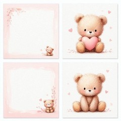 Cute Bear Journal Kit Junk Journal Kit Scrapbook Kit