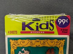 Ambassador Hallmark Kids Stickers 4 Sheets Decoration Party Favor New Sealed
