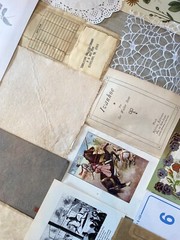 Vintage Ephemera Junk Journal Kit: Authentic Antique Book Pages for Scrapbooking