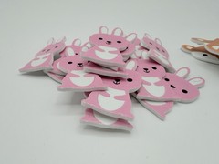 Woodland Creatures Foam Craft Stickers 57pcs Fox, Bunny, Deer, Raccoon, Hedgehog