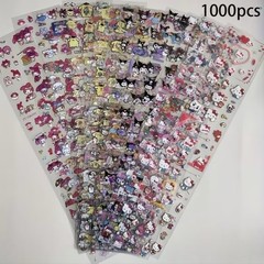 1000 Retro Vintage Look Hello Kitty Stickers 20 Sheets Random Hello Kitty Friend