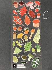 Pipsticks “Plants & Foliage” Sticker Sheets (3x7in) FREE SHIPPING