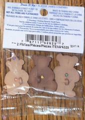 Dress it up Memory Mates-Bunches Of Bears-Birthday Roses Scrapbook Embellishment