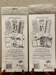 Creative Pals Disney Scrapbooking Sticker Sheets, Mickey Mouse & Theme Pk Border
