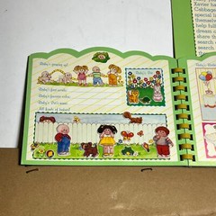 Vintage 1983 Cabbage Patch Kids Puffy Sticker Book Diamond Toys Used Stickers