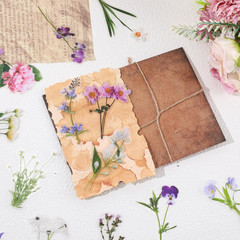 120 Pcs Transparent Flower Stickers for Scrapbooking Journaling Crafting
