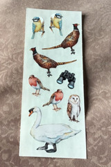 🔥VINTAGE Creative Memories Stickers TRAVEL UK UNITED KINGDOM BIRDS BIRDING *