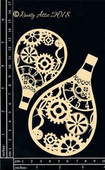 Dusty Attic Chipboard 4×6 – Industrial Balloons, DA1954