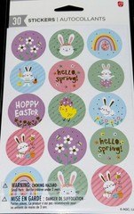 HAPPY EASTER STICKERS✨🌼✨💖✨🐣✨💜✨🌈 ✨🩵✨🐰✨💚✨6” X 4”✨HELLO SPRING!✨BEAUTIFUL💫