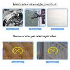 36pcs Glue Removal Paper Cleaning Wipes For Metal Plastic Glass Offset printing