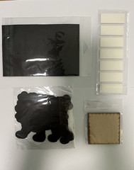 Wood Friends, Wood Square, Heavy Paper Scrappers gone wild, Thick Paper (C12A30)
