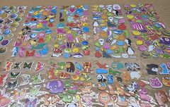 16 Different Sheets 3D Puffy Stickers Bulk Stickers for Girls Boys Kids Toddlers