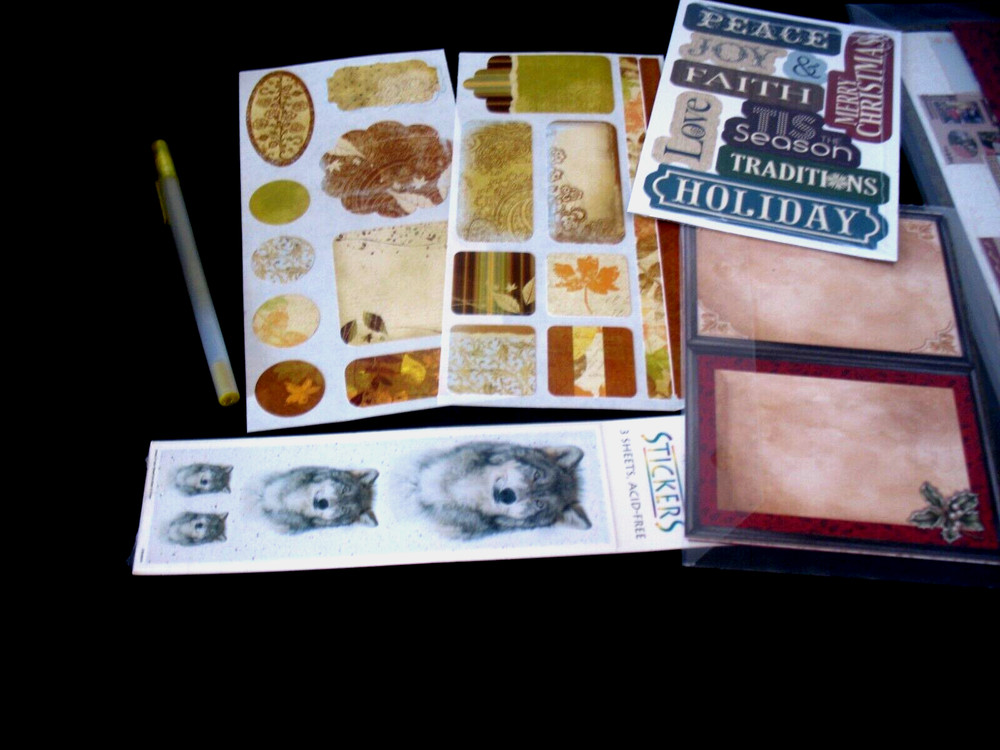 Lot Holly Days, Dazzle, Winter Reflections, Harvest Crop, Wolf, Potpourri