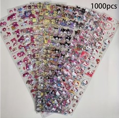 1000 Retro Vintage Look Hello Kitty Stickers 20 Sheets Random Hello Kitty Friend