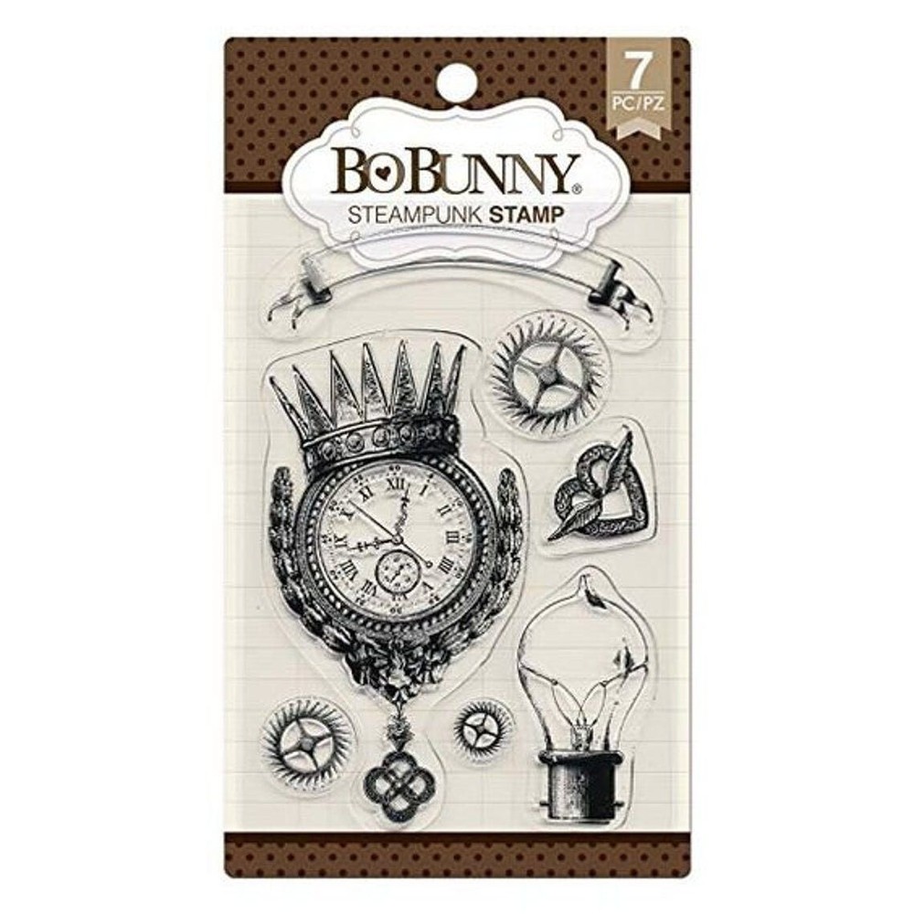 Bo Bunny Acrylic Stamp STEAMPUNK STAMPS