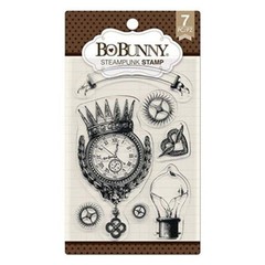 Bo Bunny Acrylic Stamp STEAMPUNK STAMPS