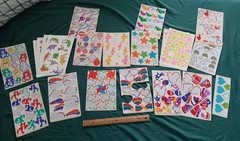 1980s Current Inc Stickers Scrapbooking LOT