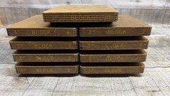 Ellison 3” Block Numbers DieCuts Lot Of (9) 5”X6”