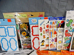 Crafting Sticker Sheet Lot, Over 40 Sheets, Most Are New