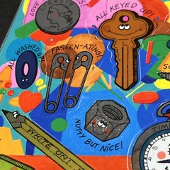Vintage Hallmark Stickers Key Coins Penny Thoughts Tacks Love Ya Two Bits 1983