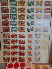 Huge Vintage Teacher Grading Sticker Lot 80s 90s Y2K Too Many To Count Must See