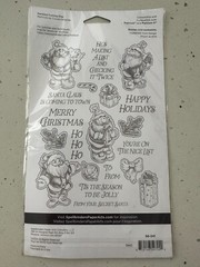 Spellbinders Simon Hurley Sketched Santas Coordinating Etched Dies s6-241