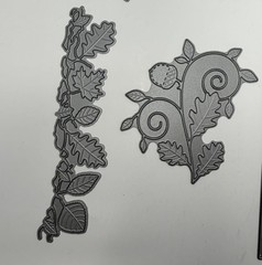 Memory Box Dies LOT of 6 Leaf Frame Branch Oak Autumn Border Forest Archway