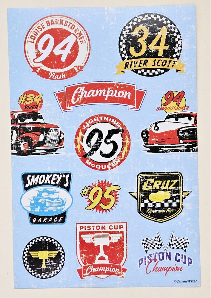Disney Pixar Cars / Sticker sheet