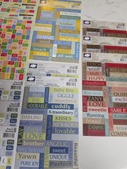 CLOUD 9 Design Scrapbooking Stickers Lot Of 57 NIP