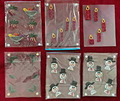 Provo Craft «Stand-Outs» Quilled Stickers Paper Crafting; 36 Items