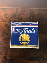 NBA Multi-Use Decal Reusable/Removable NEW-GOLDEN STATE WARRIORS – 2017 FINALS