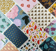DESTASH – Large Lot of 50 Journal Cards in Assorted Decorative Paper