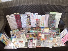 HUGE SCRAPBOOK STICKER LOT~115 Pks.~Many Brands & Themes~NEW