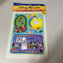 Vintage Sandylion Photo Scrapbook Stickers Mickey Mouse Minnie Vacation Roadtrip