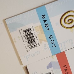 NEW Lot 3 DCWV Color Vellum Title Stacks FAMILY BABY GIRL BOY Headers 75 ct -G
