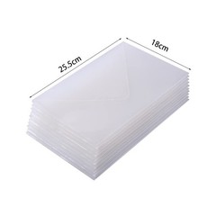 20 Pcs Large 10″X7″ Stamp & Die Storage Pockets 20 10″X7″, 20