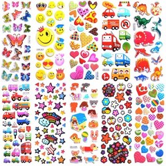 3D Puffy Stickers for Scrapbooking, Gifts 40 Different Sheets Arts & Crafts