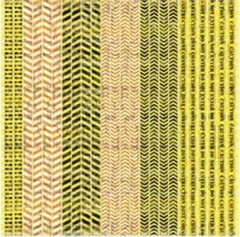 Reminisce Road Signs Die-Cut Stickers: Caution Strips