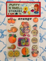 SEALED Mega Set Of 12 Vintage Puffy-n-Smell Stickers 1980 Packs! RARE Collection