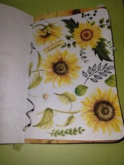 Sunflower Junk Journal USA Seller Gift