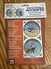 Indoor Outdoor Accents Rub On Transfers Summer Days 2526