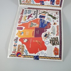 Vintage NRN Designs Australia Country Travel Sticker Roll Lot of 45 Large Sheets