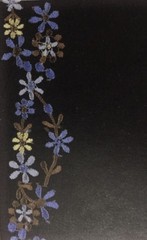 VINTAGE BLUE FLOWERS Die-Cut Frame (5pc)My Mind Eye•This & That•Button •Fabric••