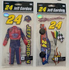 Lot of 2- Jeff Gordon – Nascar – EK Success – Scrapbooking – Number 24 