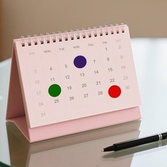 FINDAT 350 Pcs 1″ Vinyl Dot Stickers 10 Colors