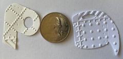 WHITE ROLL OF TOILET PAPER Die-Cuts •Survived 2020•Shortage •Limit•Buying•Virus